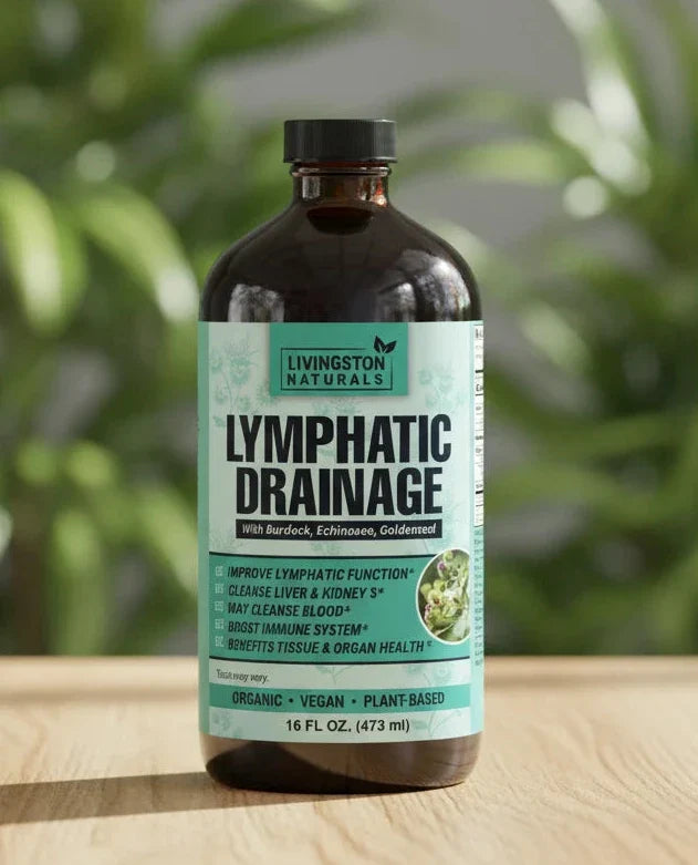Lymphatic Drainage Power Cleanse – Organic Liquid Detox Formula